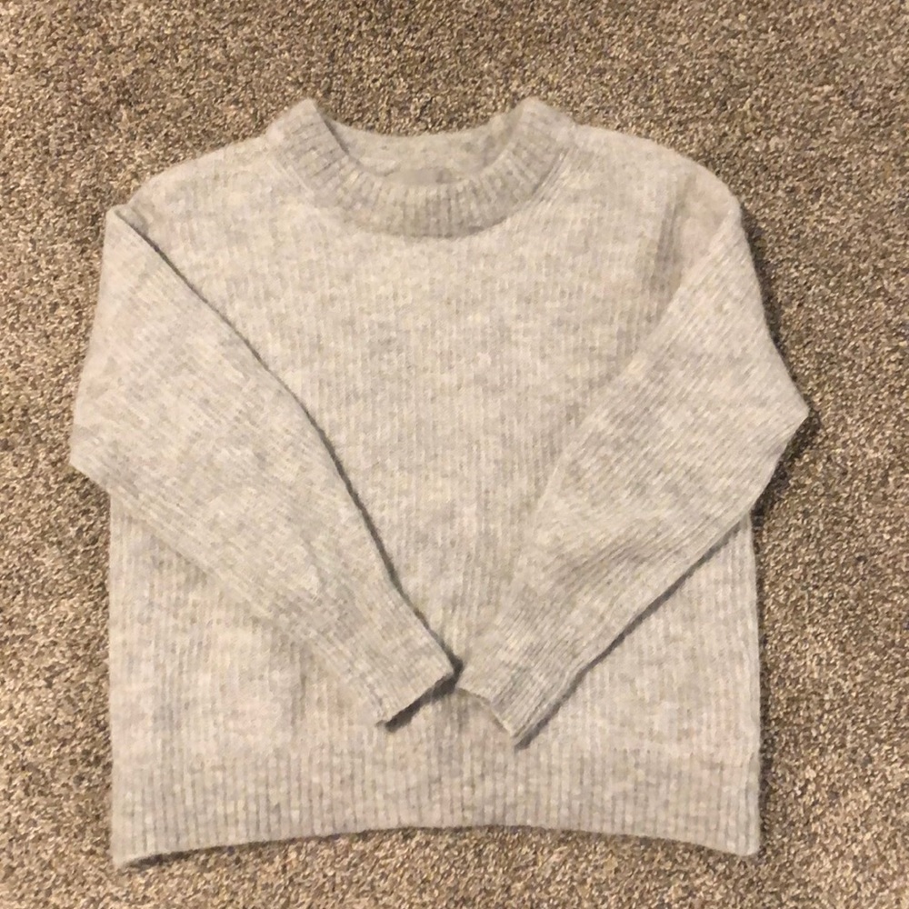 Everlane alpaca crew